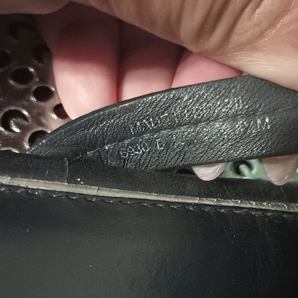 Tory Burch Blue and Silver Sandals with Medallion - Picture 4 of 4